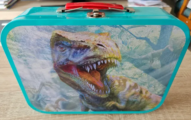 Maletín 4 puzzles dinosaurios