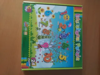 Puzzle educativo números 1-10