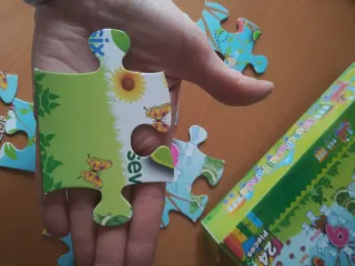 Puzzle educativo números 1-10