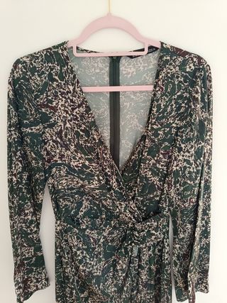 Vestido Zara Talla S Estampado