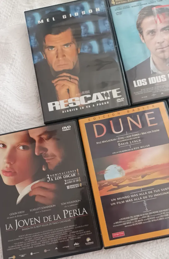 Lote 5 titulos en Dvds.!! nuevos!! .