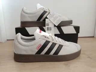 Adidas VL Court 2.0 Talla 40.5 Beige/Marrón