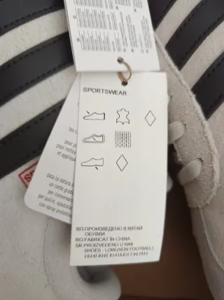 Adidas VL Court 2.0 Talla 40.5 Beige/Marrón