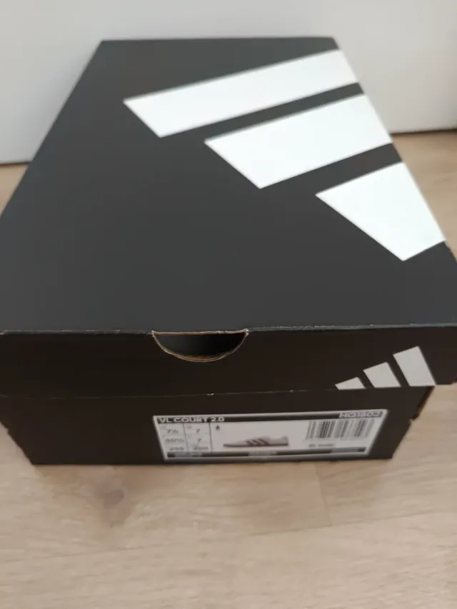 Adidas VL Court 2.0 Talla 40.5 Beige/Marrón