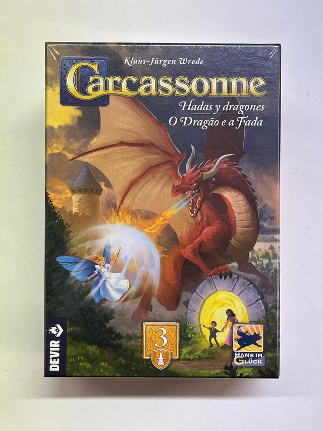 Carcassonne Expansion 3 Dragones y Hadas