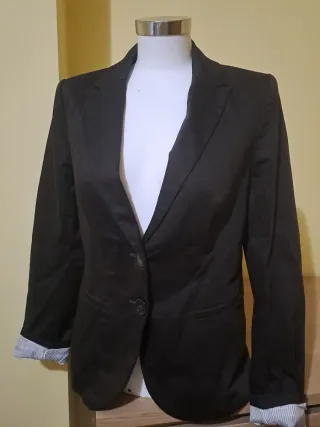 Blazer negro mujer