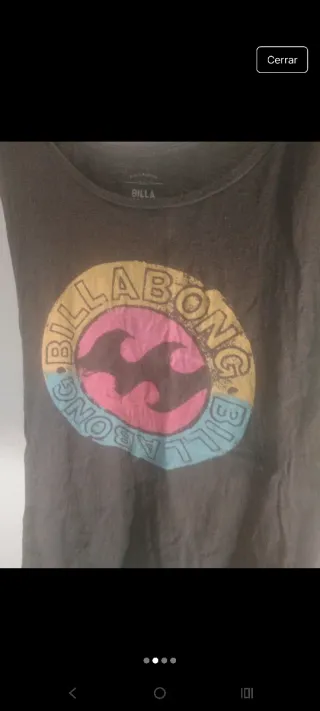 Camiseta sin mangas Billabong Talla M