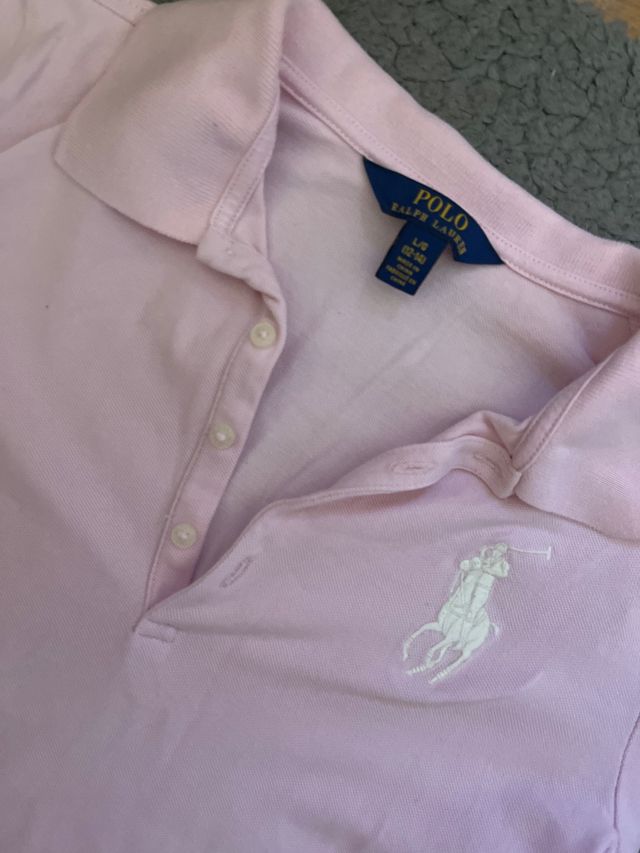 Polo Ralph Lauren Camiseta Rosa Talla  12-14