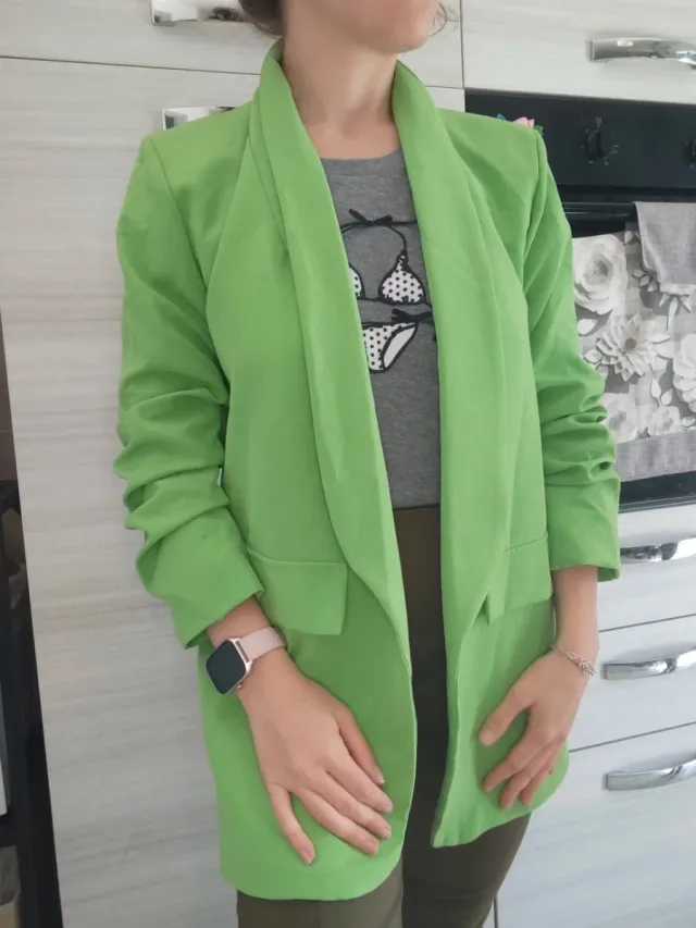 Blazer verde chiaro