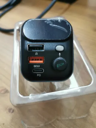 Transmisor FM C29 Bluetooth Coche