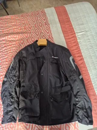 Chaqueta Moto Negra Talla XL