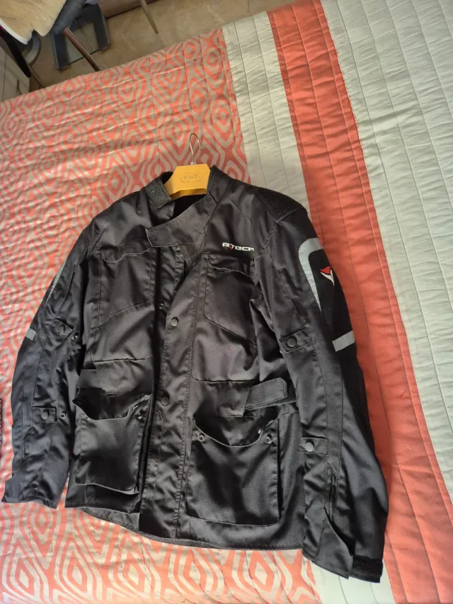 Chaqueta Moto Negra Talla XL