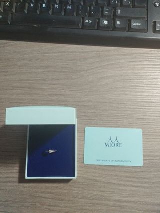 Anillo de compromiso Miore - se aceptan ofertas 