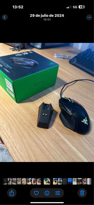 Ratón Razer Basilisk Ultimate Inalámbrico