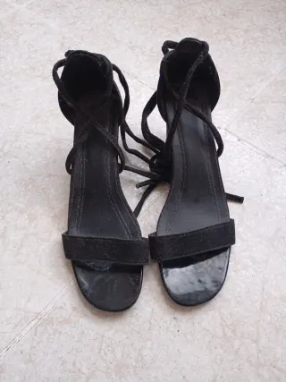 Sandalias de fiesta negras