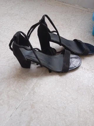 Sandalias de fiesta negras