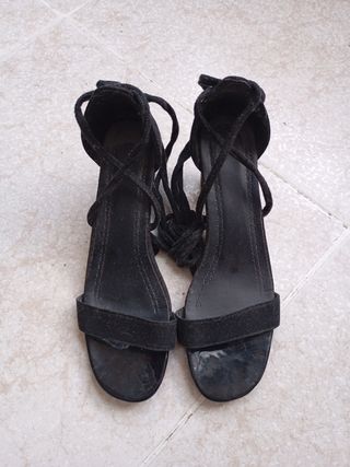 Sandalias de fiesta negras