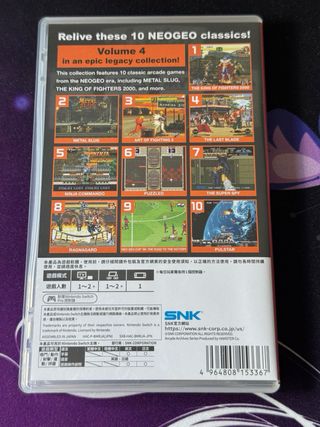 ACA NEOGEO Selection Vol. 4 (Nintendo Switch)
