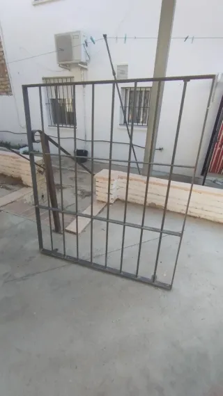 Reja de hierro para exterior