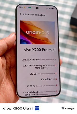 Vivo X200 Pro mini 16+512GB Bianco con regalo 