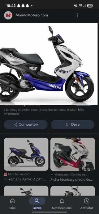 Recambios Yamaha Aerox