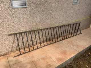 3 Rejas de Hierro Forjado