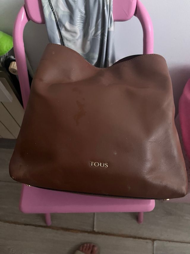 Bolso Tous Camel piel