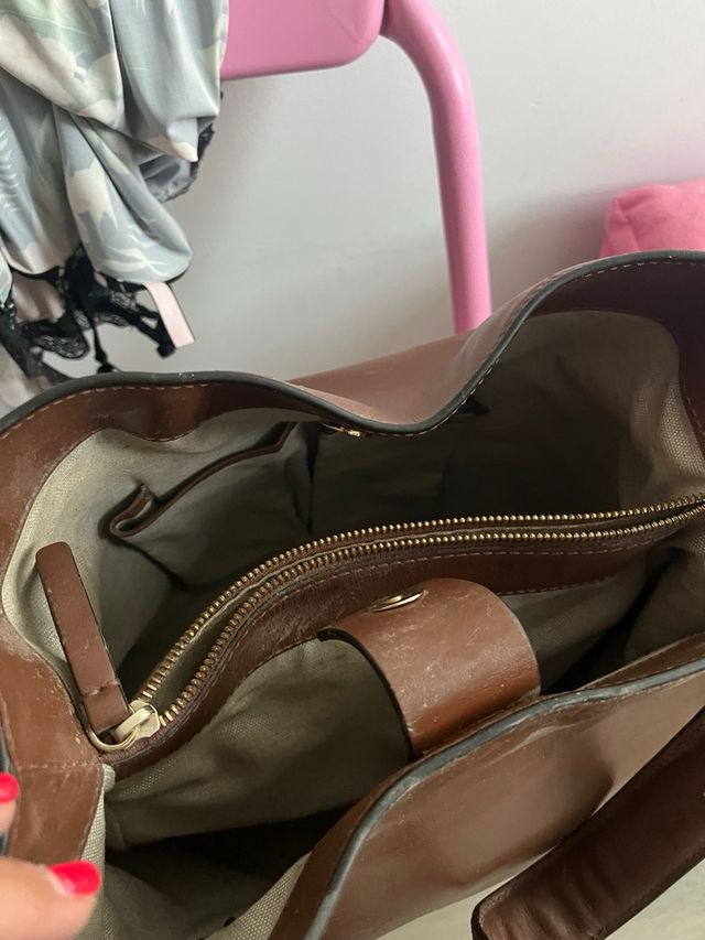 Bolso Tous Camel piel