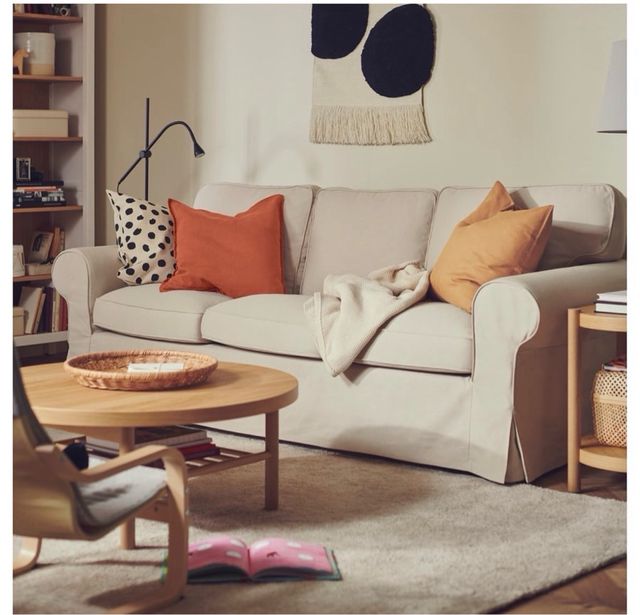 Alfombra pelo corto beige 200x300 cm Tengo 2.