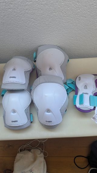 Set protecciones patines talla S (9-15 años)