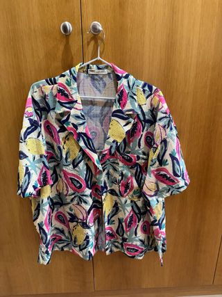 Conjunto estampado frutas Pull&Bear S