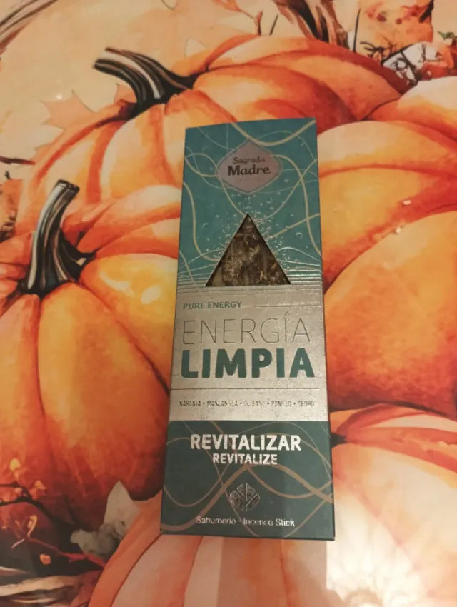 Sagrada Madre Energía Limpia Revitalizar Sahumerio