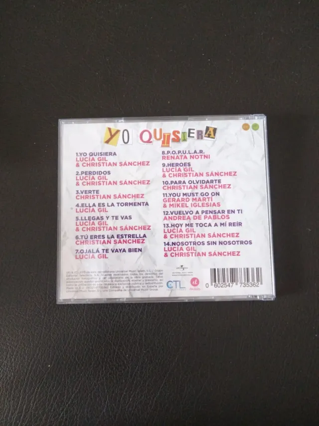 CD Yo Quisiera