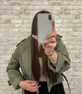 Gabardina Crop Verde 