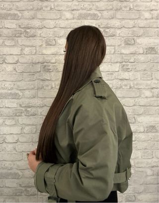 Gabardina Crop Verde 