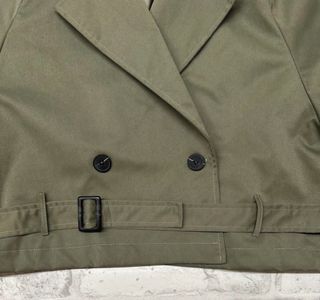 Gabardina Crop Verde 