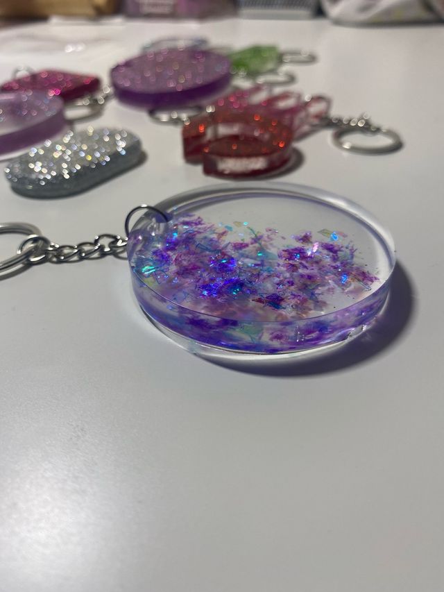 Portachiavi personalizzabili in resina