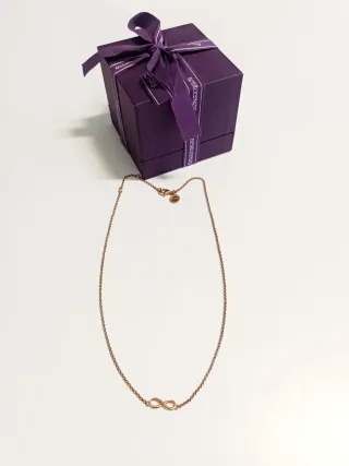 Colgante infinito Aristocrazy oro rosa