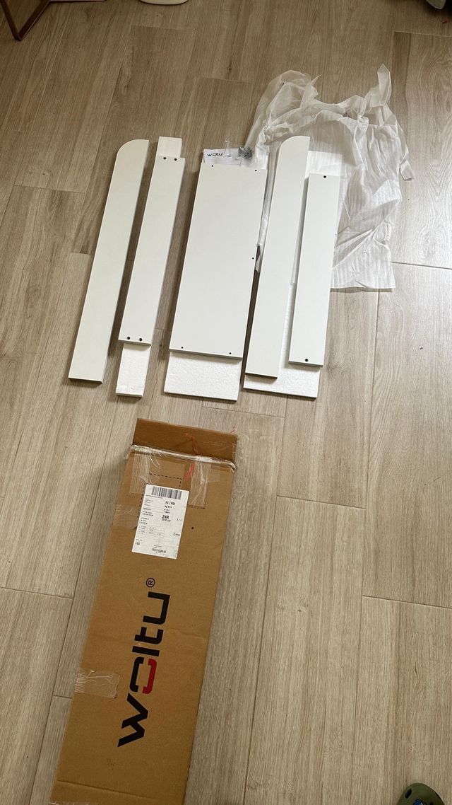 Cambiador bebé Woltu 60x10x80 cm
para hueco de 48