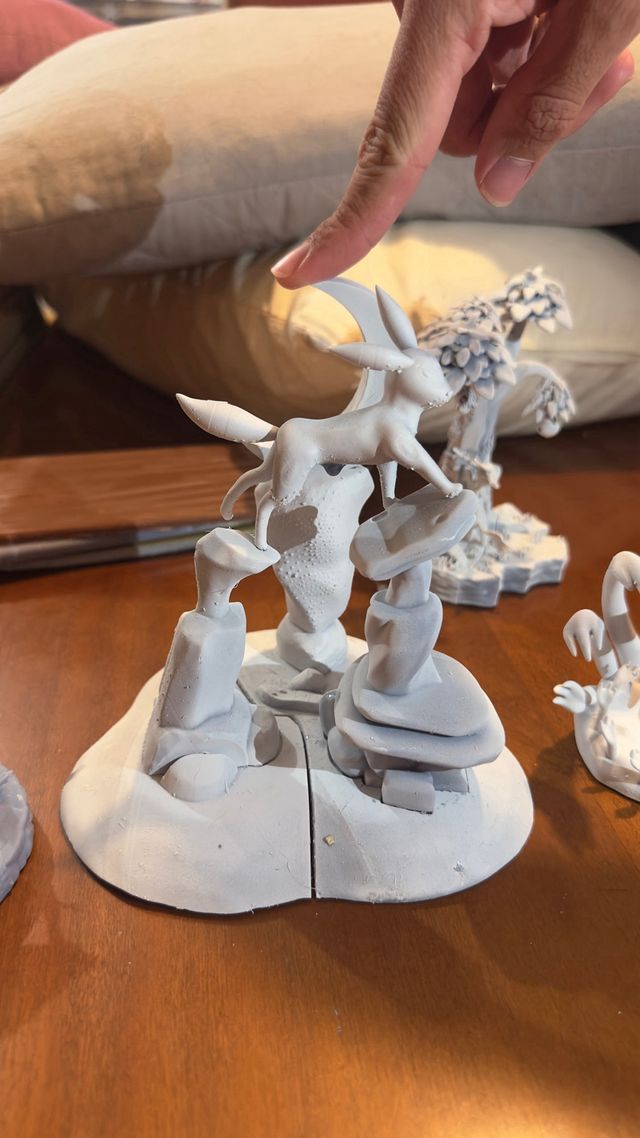 Figura Umbreon Pokémon Diseño Propio Capn`art