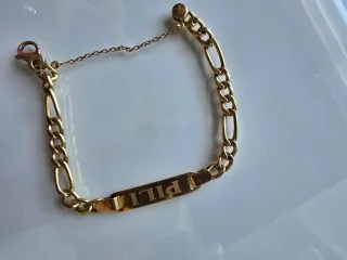 Pulsera esclava oro 18 kilates 