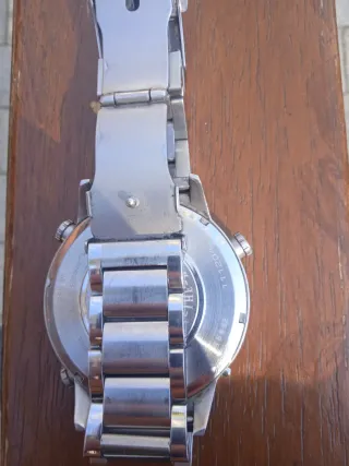 Reloj Diesel Multifunción Azul y Plateado