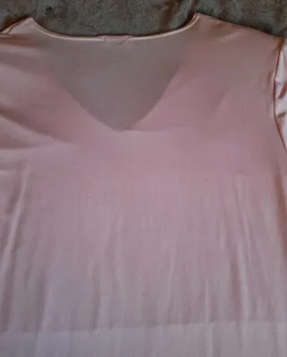 Camiseta mujer flores pedrería
