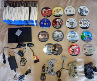 PlayStation 2 negra + 36 Juegos