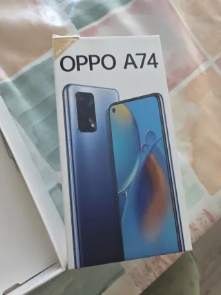 Oppo A74 128 GB Blu