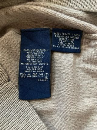 Jersey Ralph Lauren Beige