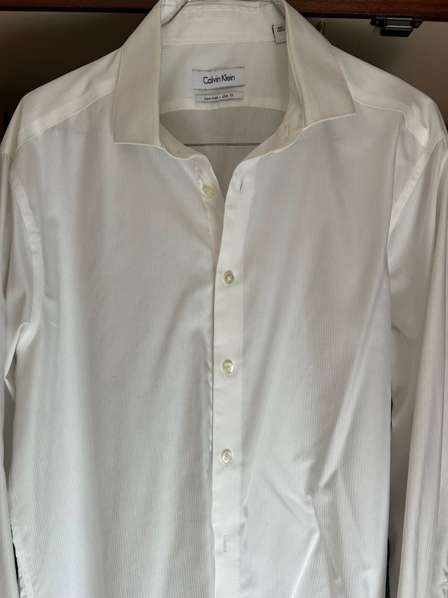 Camisa Calvin Klein Talla M Blanca