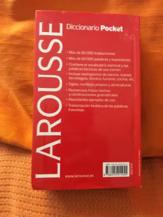 Diccionario Pocket español-francés