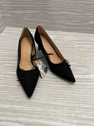 Zapatos Zara Negros Talla 39