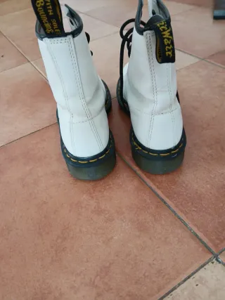 Botas Dr. Martens Blancas Talla 38